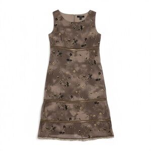 VTG Y2K Hype Grunge Lace Slip Coquette Girl Hem Lingerie Dress Petite P